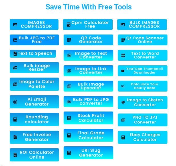 Save your time with Digitalhal Free Online Tools