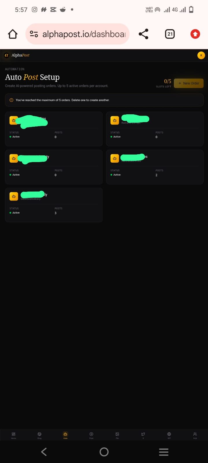 Auto Post not auto waorking